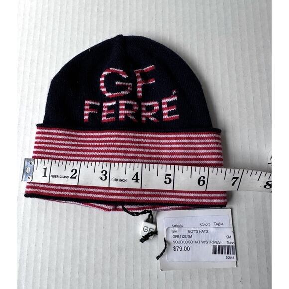 GF Ferre infant’s wool blend beanie size 9month NWT - Picture 3 of 5